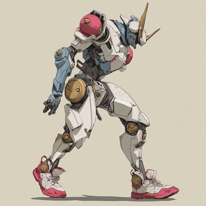 concept mecha robot for your project