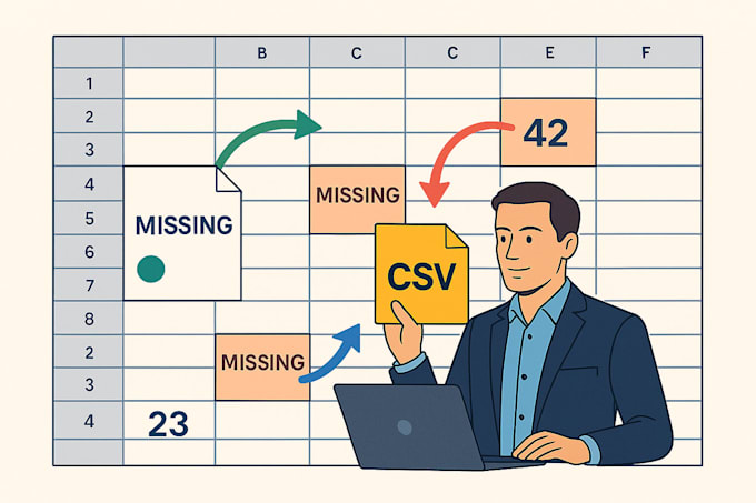 clean and prepare your excel or CSV data for analysis