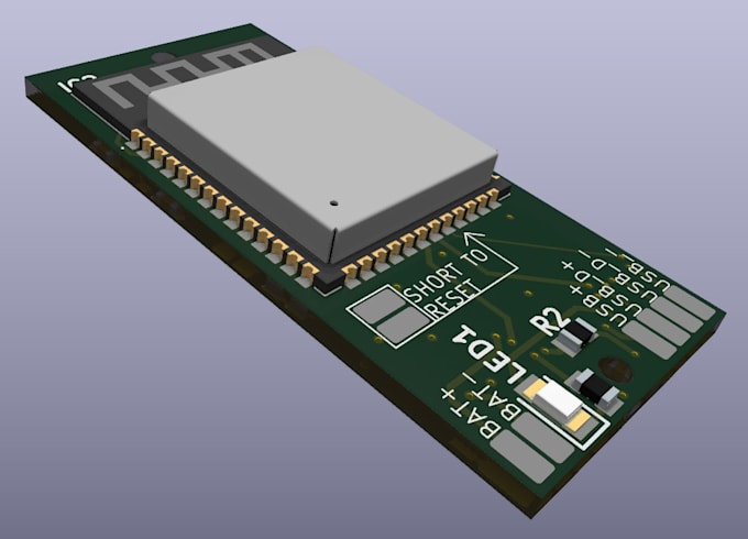 design schematic and pcb layout from scratch