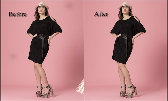 do model retouch, skin retouch, photo retouch and background retouching