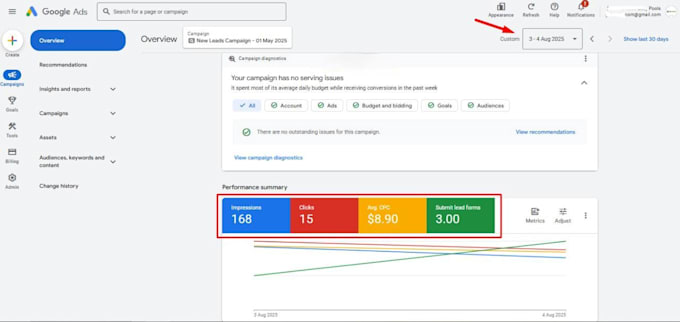 run google ads ppc campaign for auto detailing and towing services