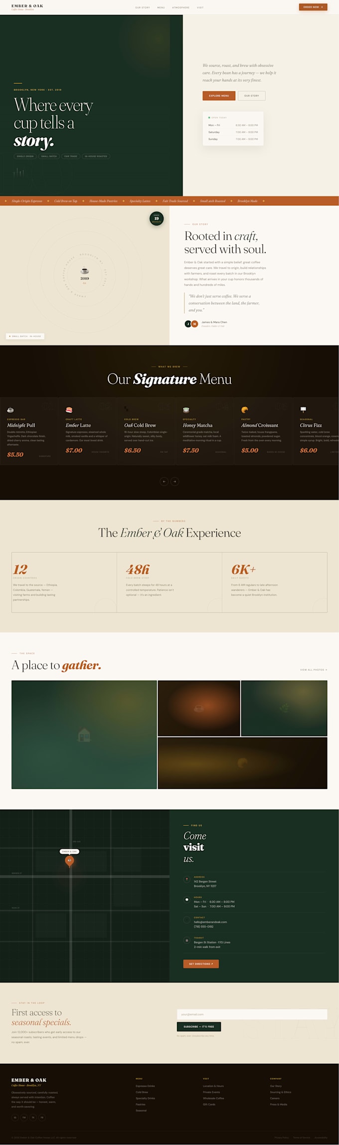 a professional responsive one page website or landing page
