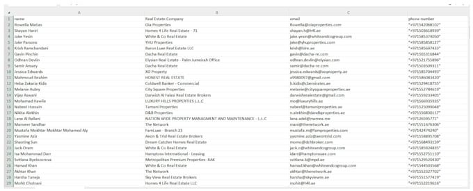 scrape any website and deliver clean data in excel or CSV using python