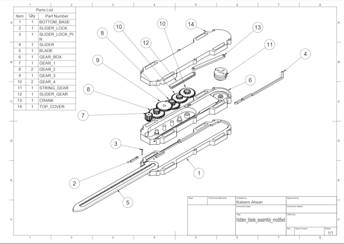 create cad, 3d printing designs and technical engineering drawing