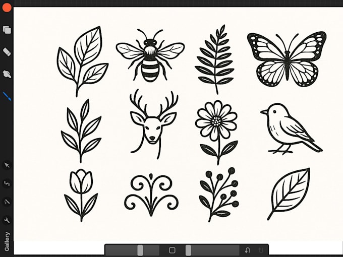 create stamps and stencils for your digital app you