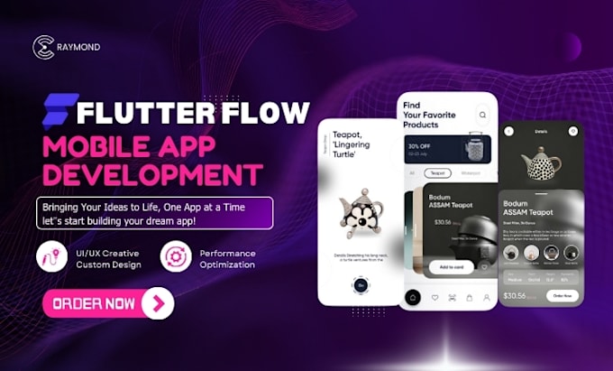 build flutterflow app flutter app flutter flow bubble mobile app developer
