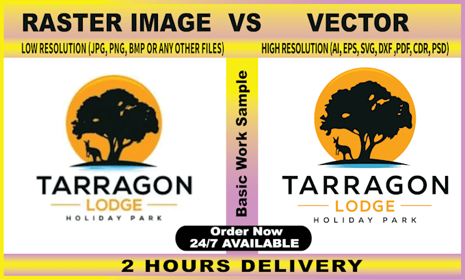 vector tracing, logo, image for laser cutting, engraving or line art