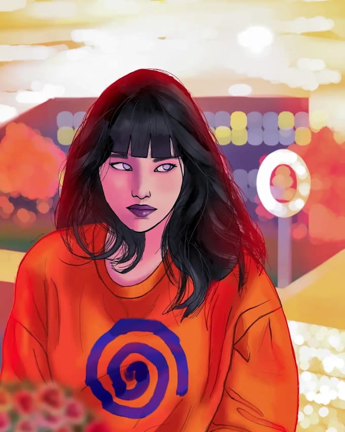 Create unique digital illustrations and custom artwork by Padmasarand ...