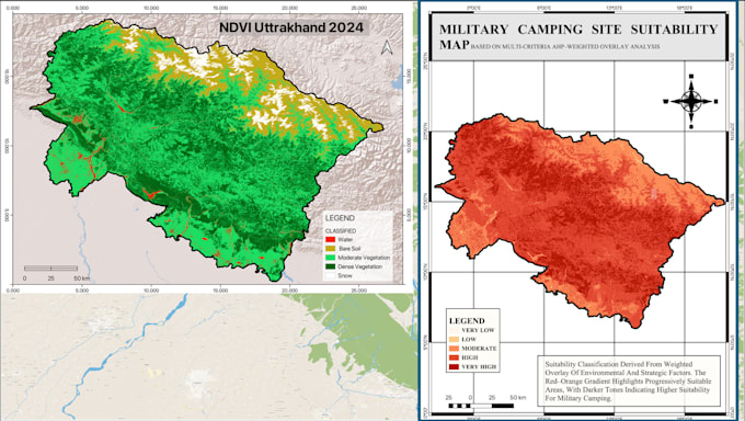create all classification and temporal change detection maps