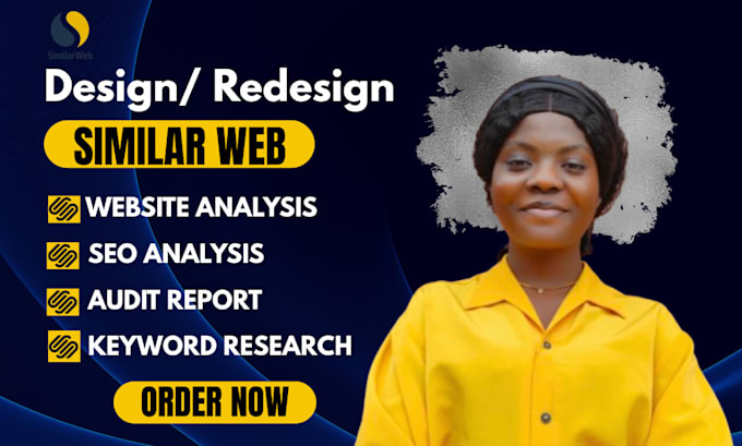 do similarweb analysis website SEO audit and keyword research