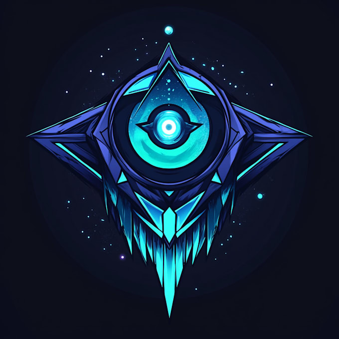 draw awesome rpg fantasy or sci fi logo for you