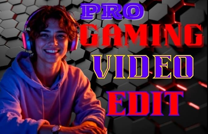 edit cinematic gaming montages, viral highlights, pro gameplay video edit