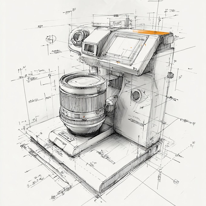 draw sketches for sketch your product