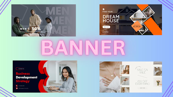 create unique email header and banner designs for your brand