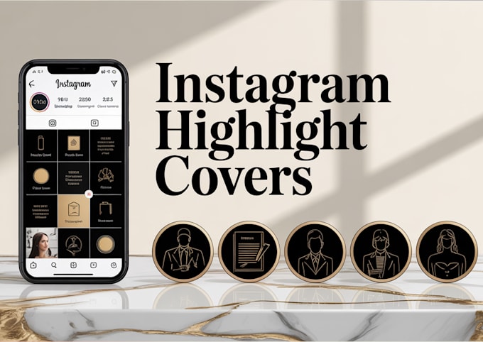 design professional instagram highlight icons