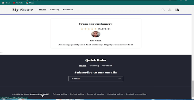 build a shopify store design redesign ,ecommerce store shopify website design