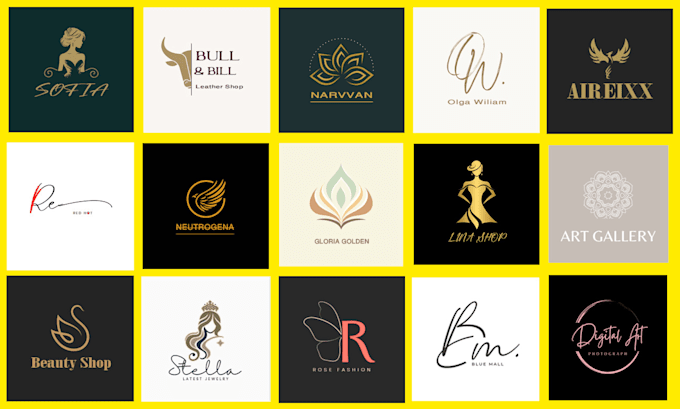logo design blending aesthetics