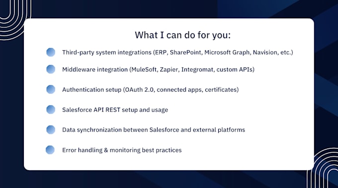 be your salesforce integration expert