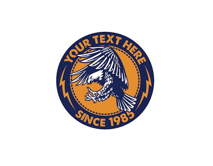 create wonderful and excellent eagle logo design