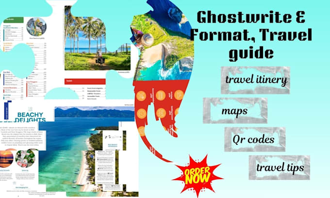 ghostwrite design format content rich travel guide ebook