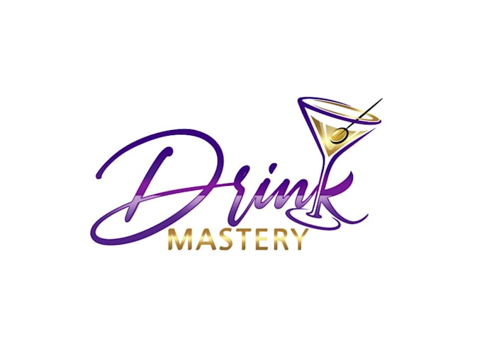 create an high quality drink bar logo design