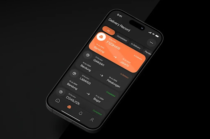 develop a custom logistics and delivery app with real time tracking