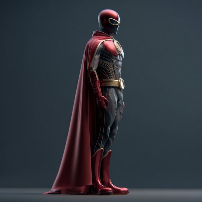 make super hero character design