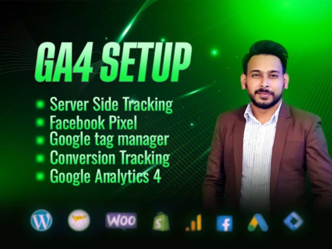 setup facebook pixel to wordpress ga4 GTM conversion API and ecommerce tracking