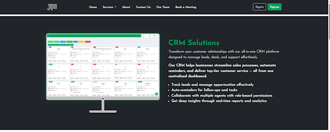 create professional websites, dashboards, and admin panels