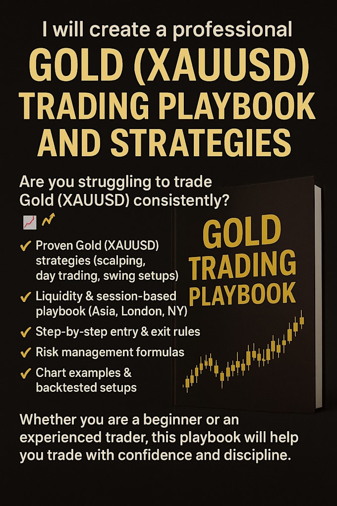 create professional forex  gold trading playbook  strategies