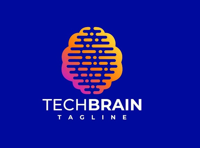 design a creative and professional brain logo for your business