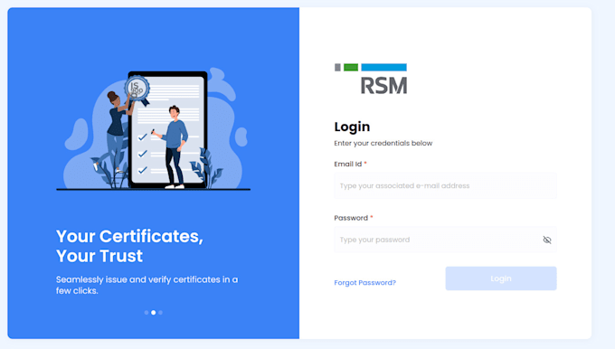 build backend and blockchain