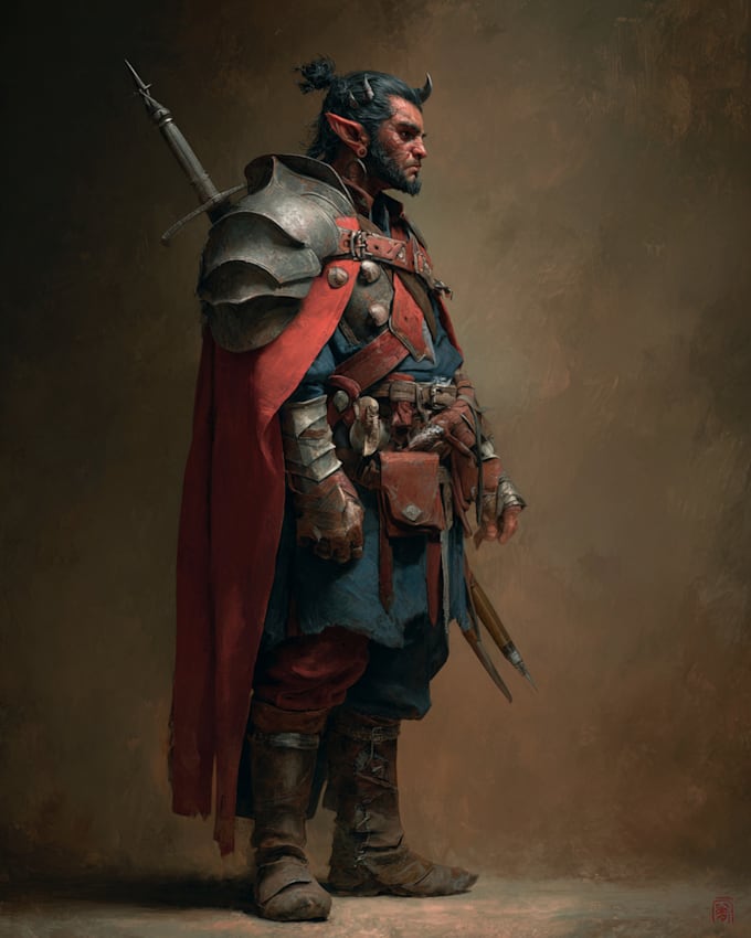 draw medieval fantasy, armor, knights, warriors