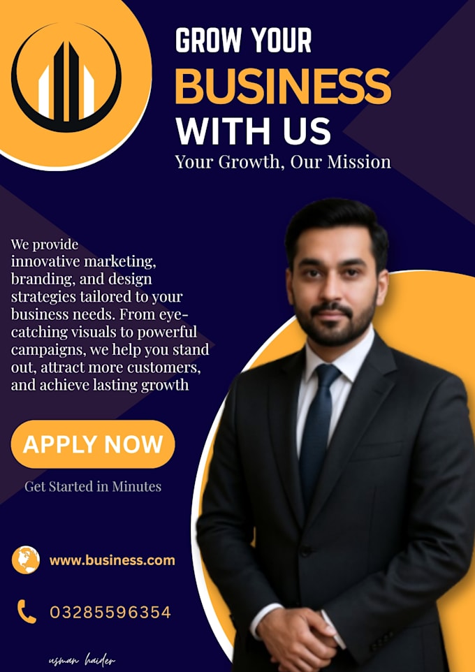 design professional business posters