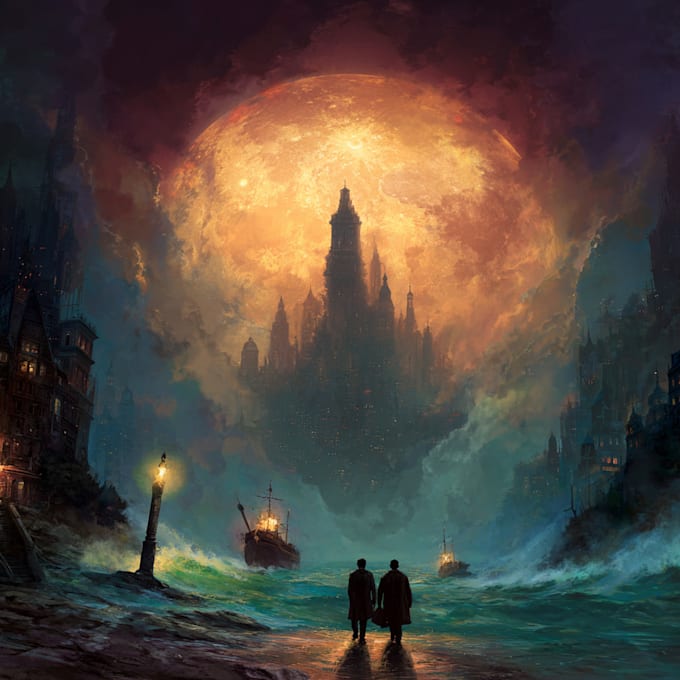 design horror book cover, ebook cover with  3d mockup