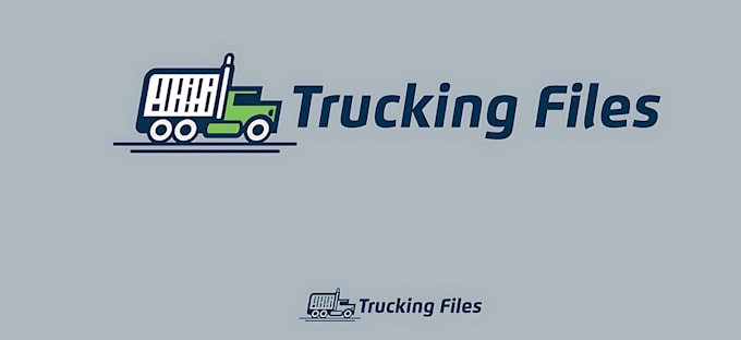 design trucking and logistic logo
