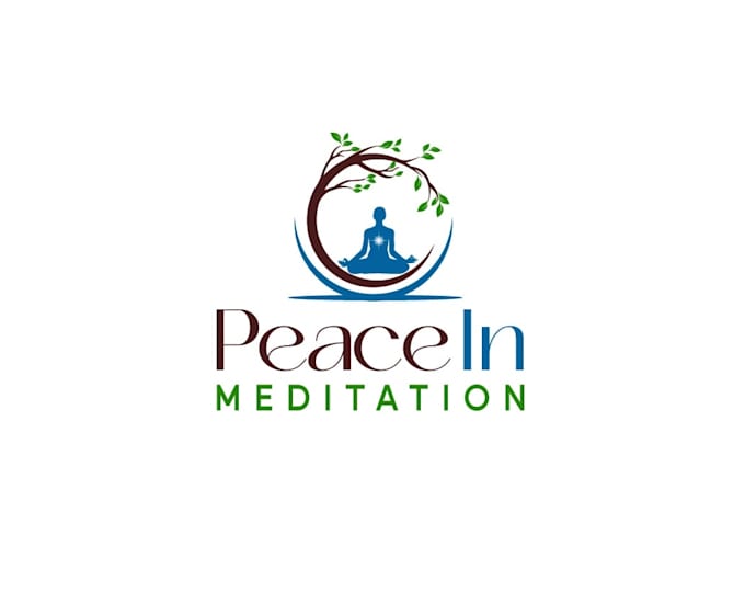 create creative and good looking meditation logo design