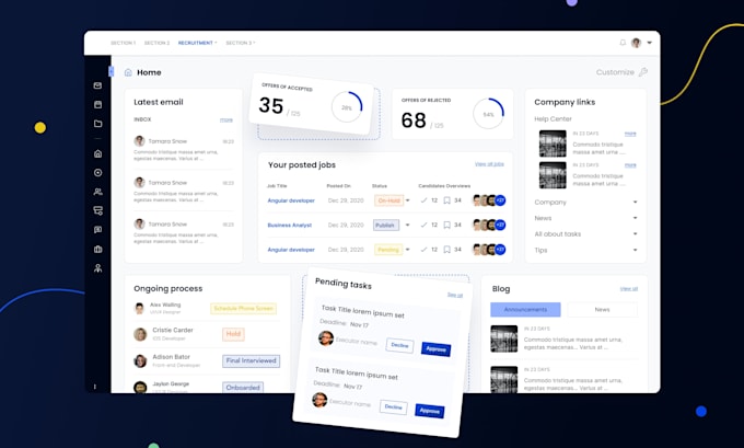 build recruitment CRM platform applicant tracking hiring talent system staffing