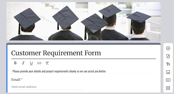 create professional google forms