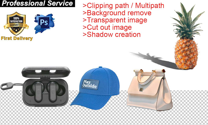 do clipping path multipath cutout photo and backgrounds removal
