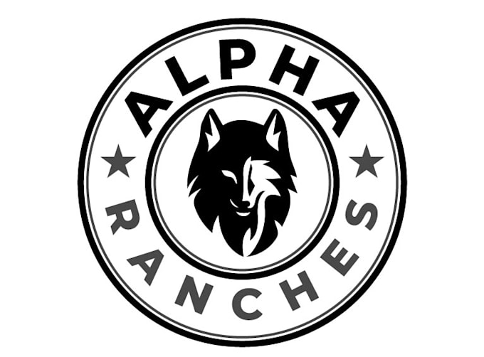 design modern wolf head logo