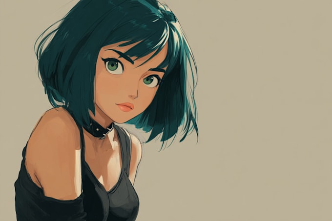 draw custom anime character for you