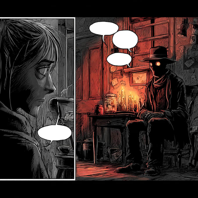 draw a comic page for you