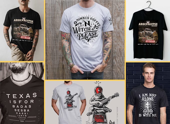 do custom t shirt design