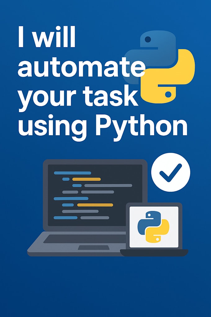 create custom python scripts to automate your tasks