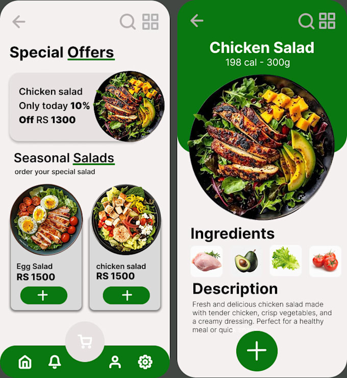 create user friendly UI UX design for mobile and web