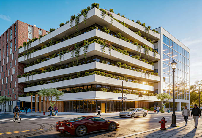 do 3d exterior and interior design and high quality renders