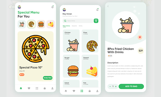 do mobile app ui ux design in figma, sketch, xd or psd