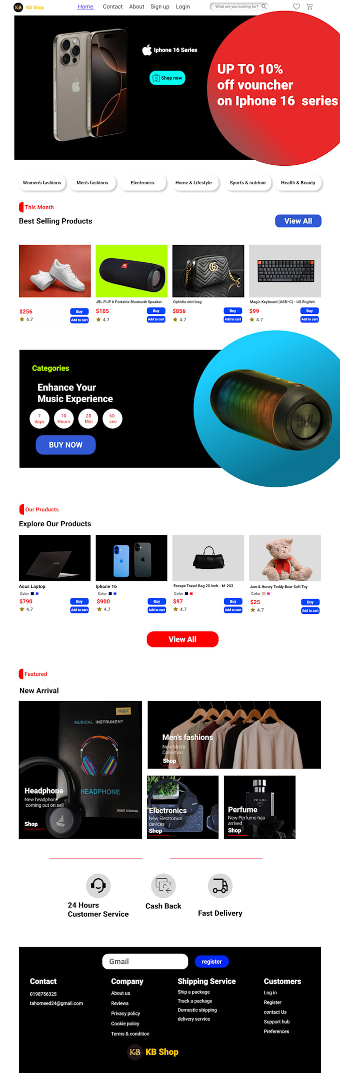 do website UI UX design