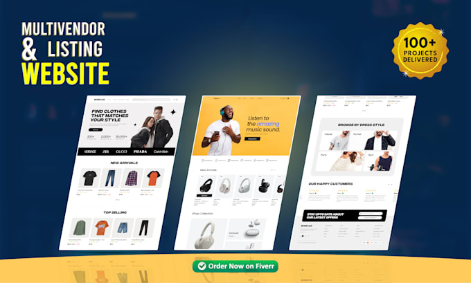 create a multivendor marketplace or listing website